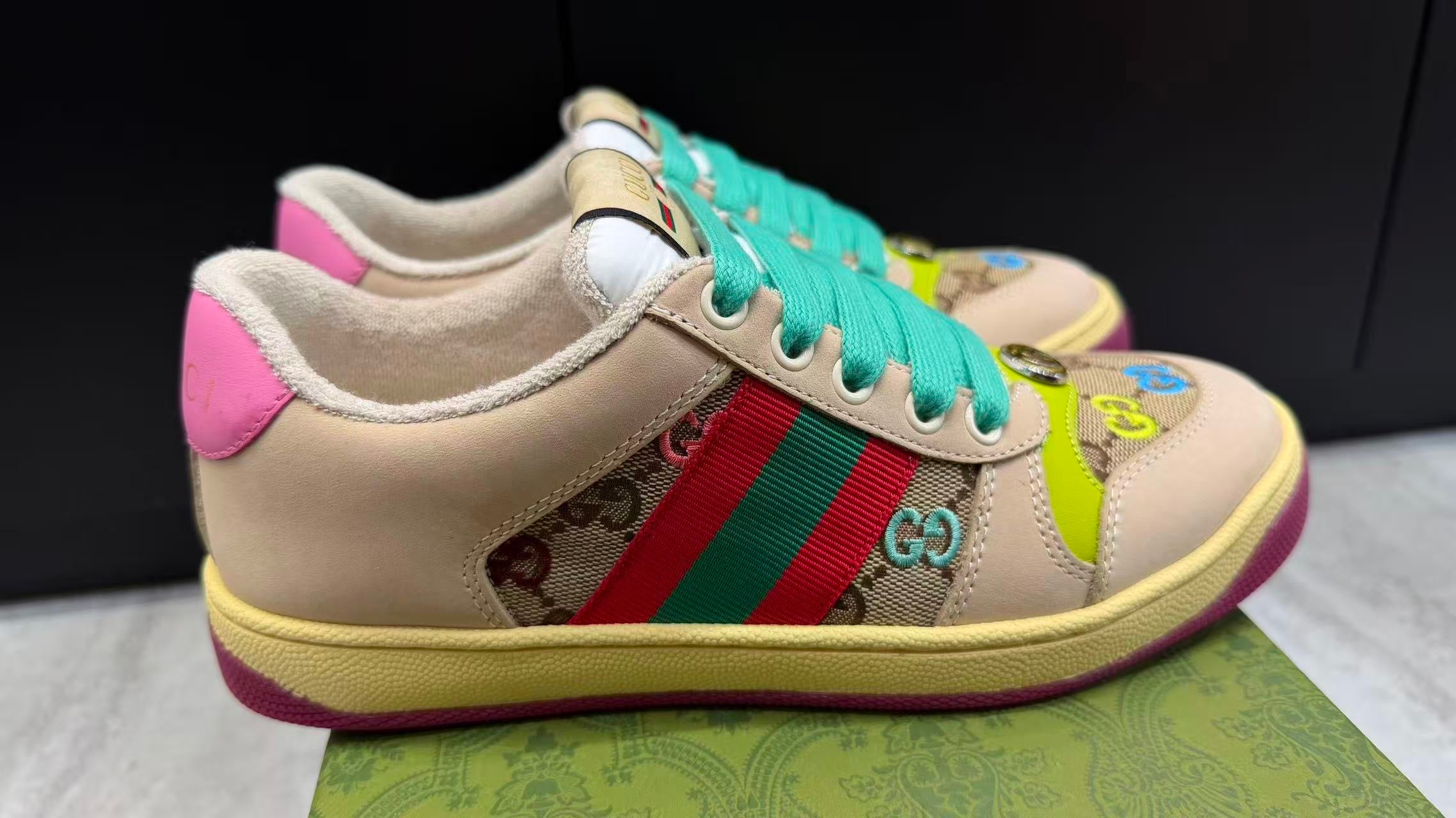 Multicolor Signature Sneakers – Premium Edition