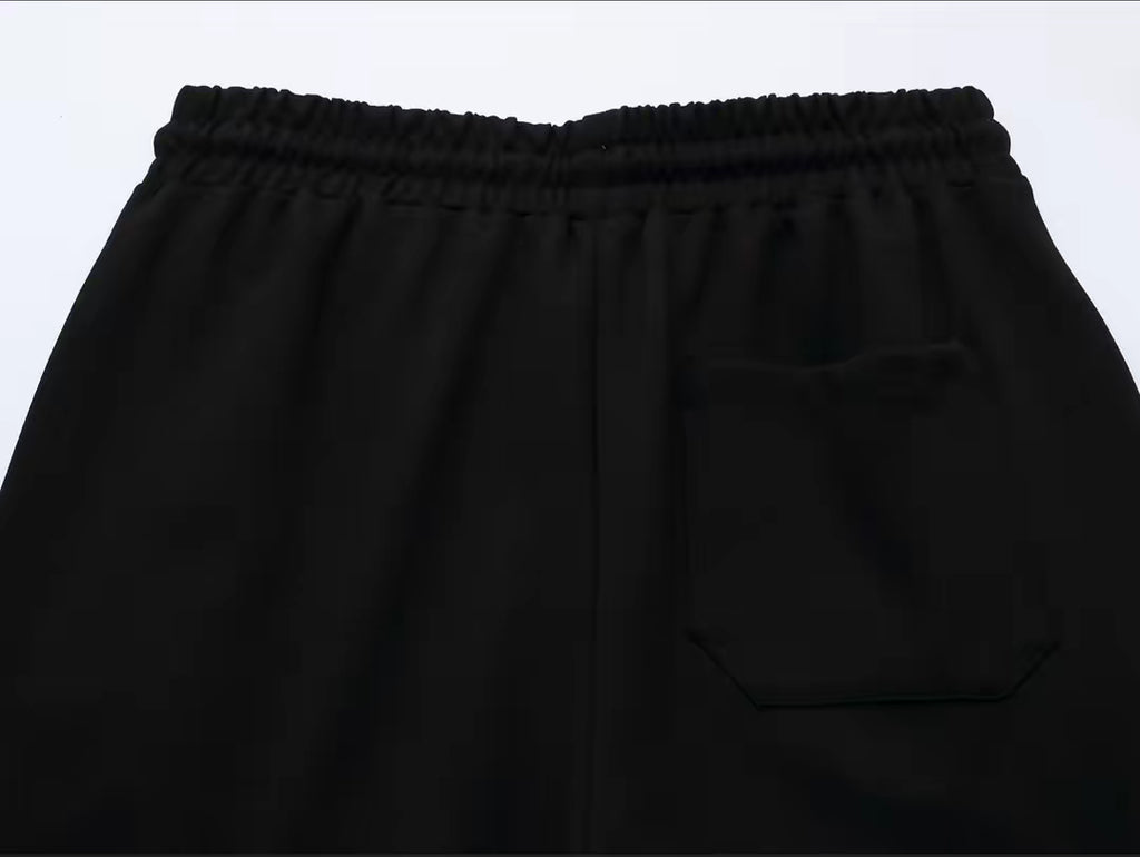 Men’s Black Premium Tracksuit – Slim Fit Zip Jacket & Joggers