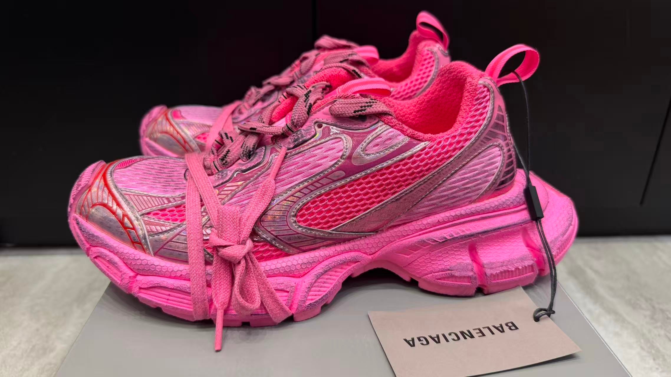 Pink Statement Sneakers – Premium Fashion Edition