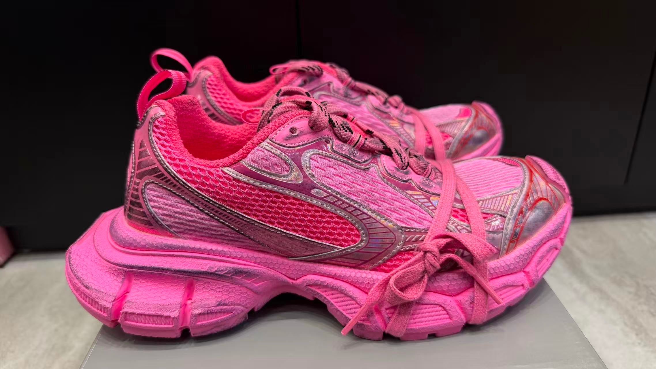 Pink Statement Sneakers – Premium Fashion Edition