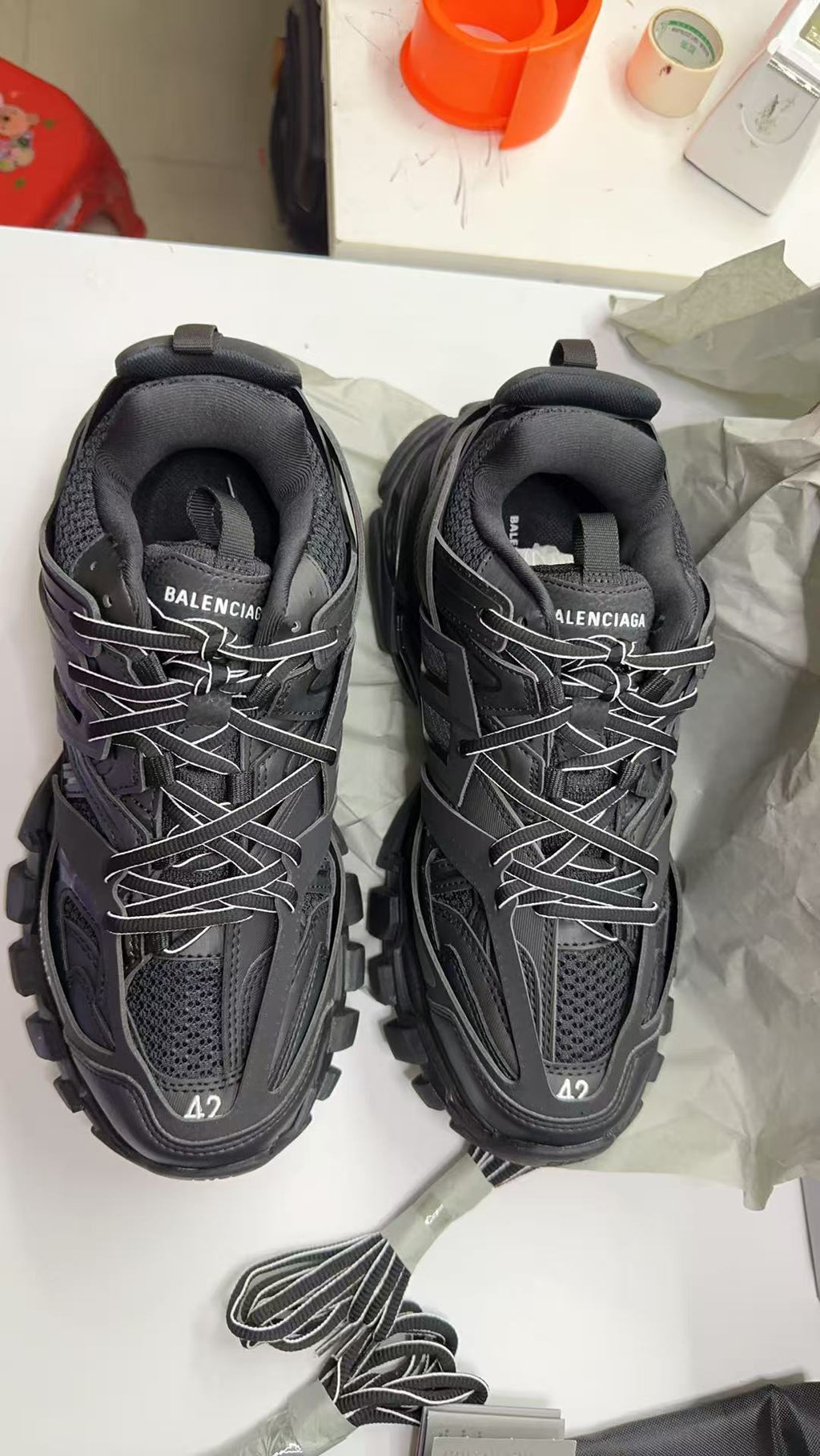 Premium All-Black Designer Trail Sneakers – Modern & Durable