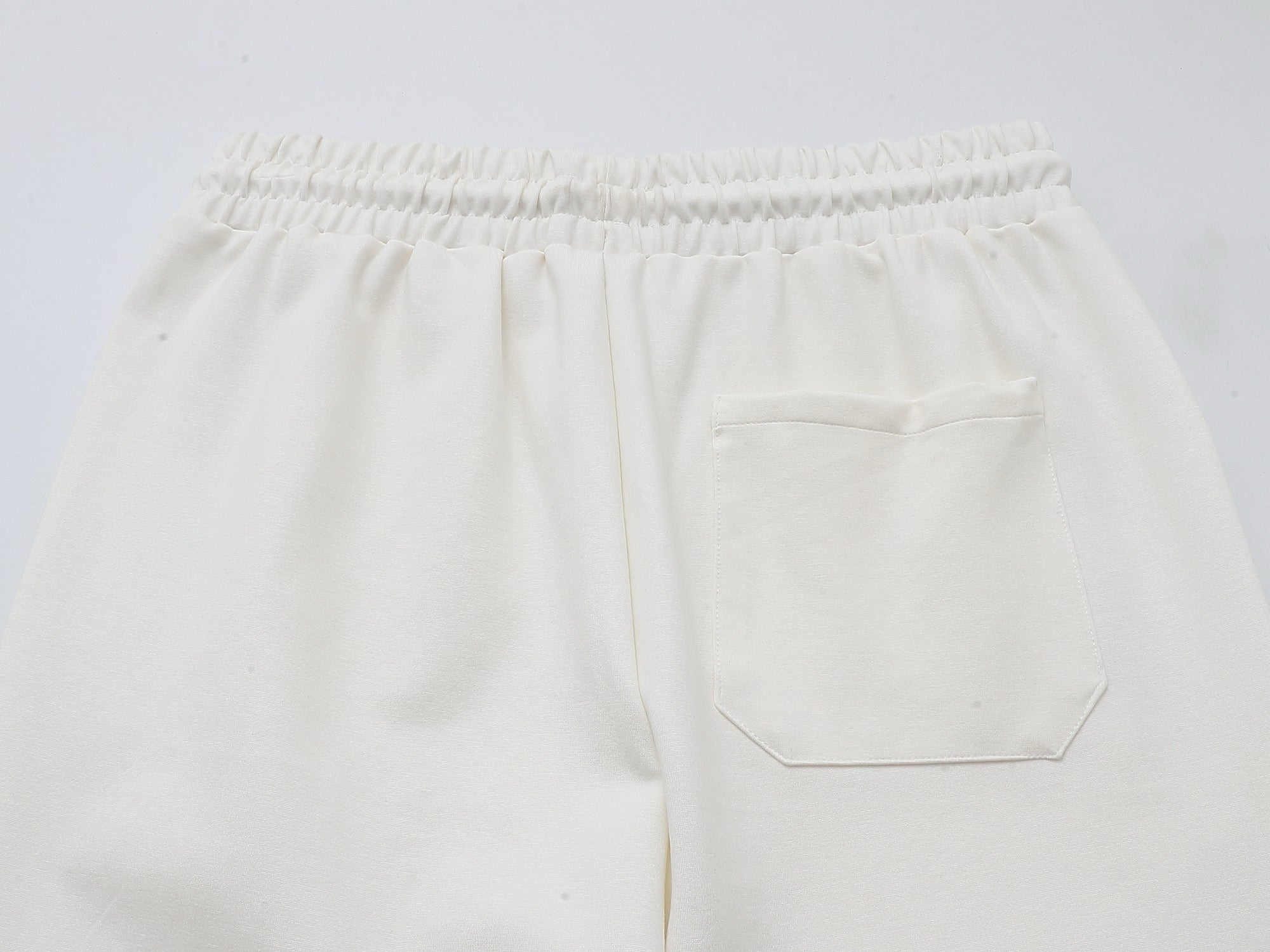 Men’s Premium White Tracksuit – Luxury Zip Jacket & Joggers Set