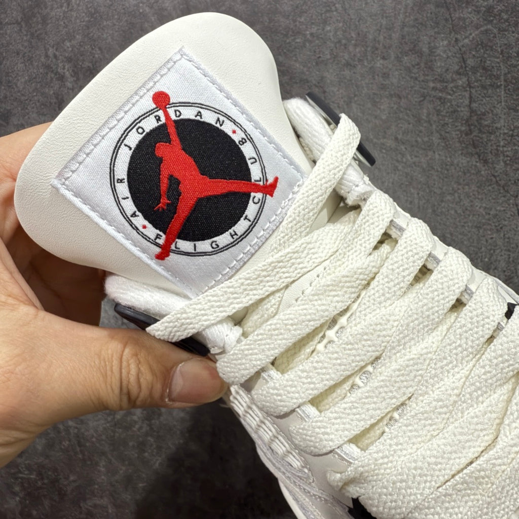 White & Black High-Top Sneakers – Clean & Modern