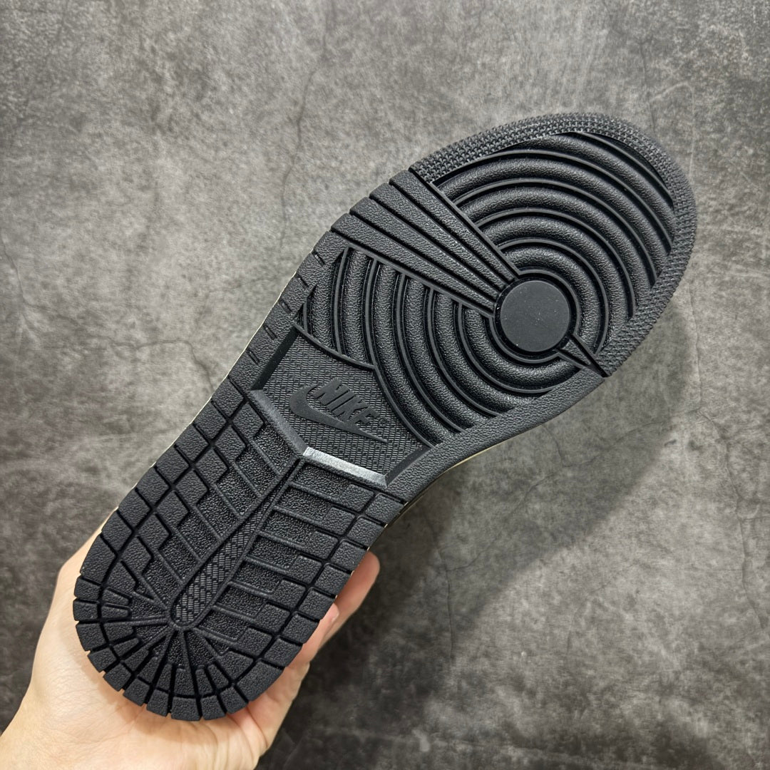 High-Top Premium Leather Sneakers – Black & Grey