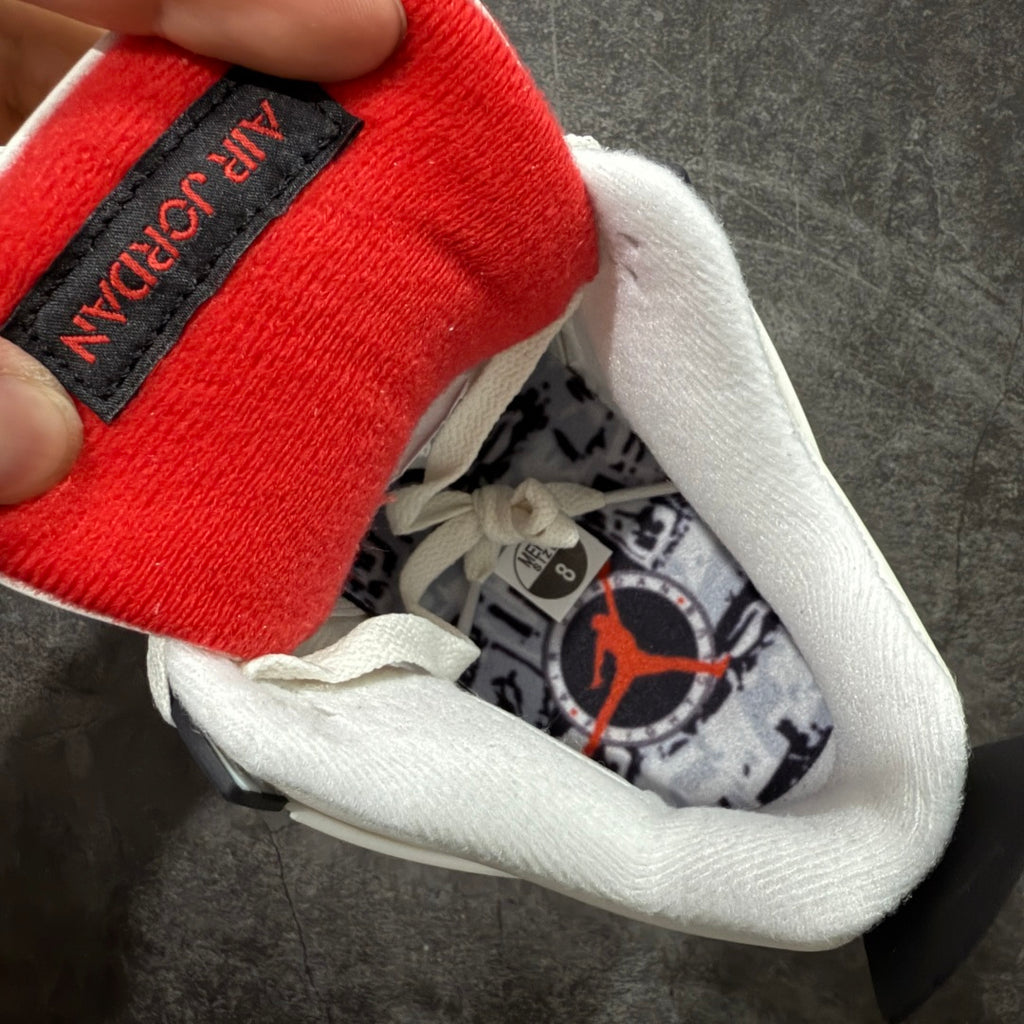 White & Black High-Top Sneakers – Clean & Modern