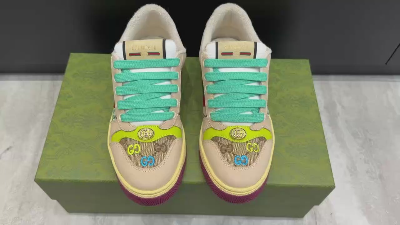 Multicolor Signature Sneakers – Premium Edition